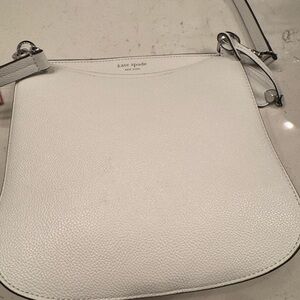 Kate Spade White Leather Crossbody Bag